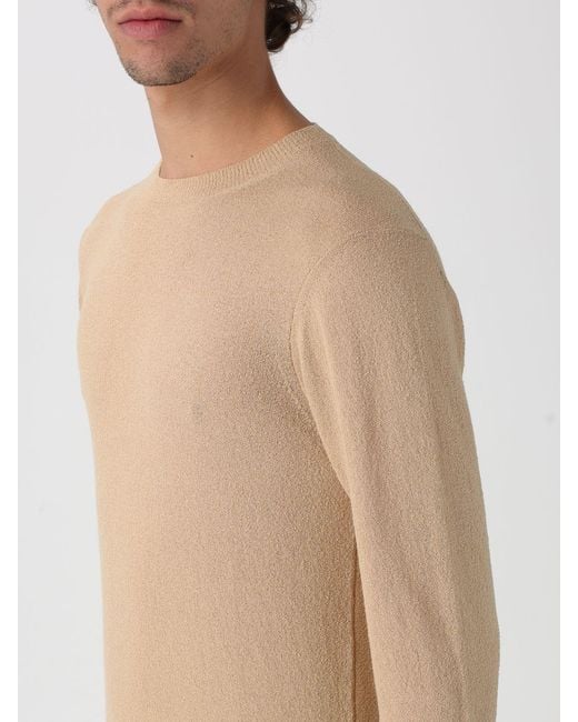 Drumohr Blue Cotton Blend Crew Neck Pullover for men