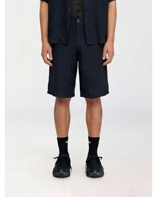 DIESEL Blue P-Hant Chino Bermuda Shorts for men