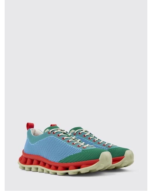 Camper Blue Pelotissima Sunnei X Recycled Fabric Sneakers for men