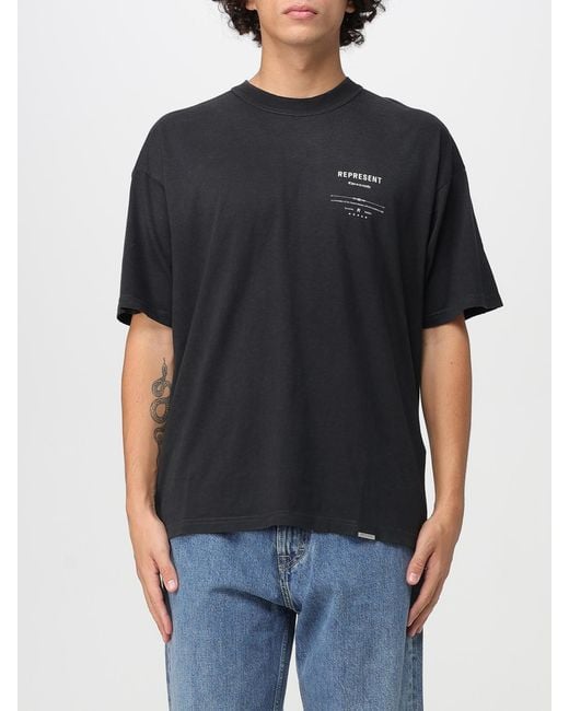 Represent Black T-Shirt for men
