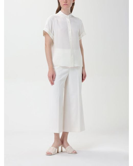 Theory White Trousers
