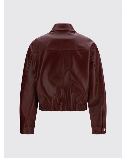 Versace Red Leather Jacket