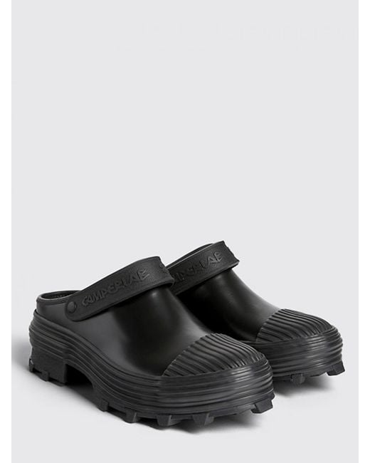 CAMPERLAB Black Flat Sandals