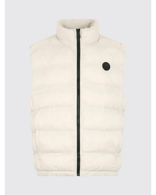 Philipp Plein Natural Padded Nylon Vest for men