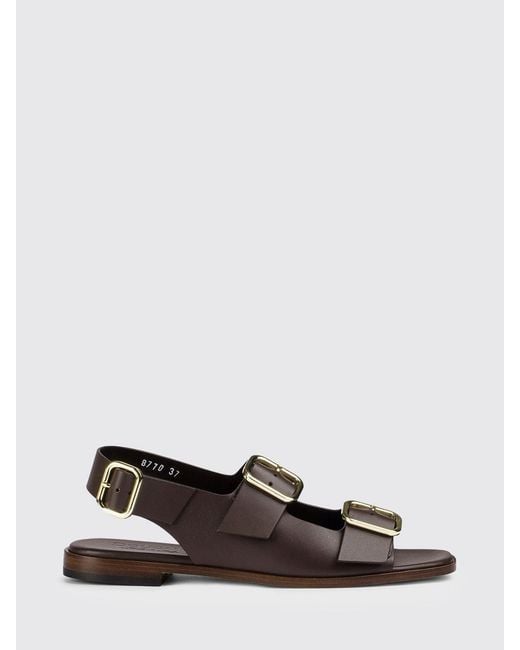Doucal's White Leather Sandals