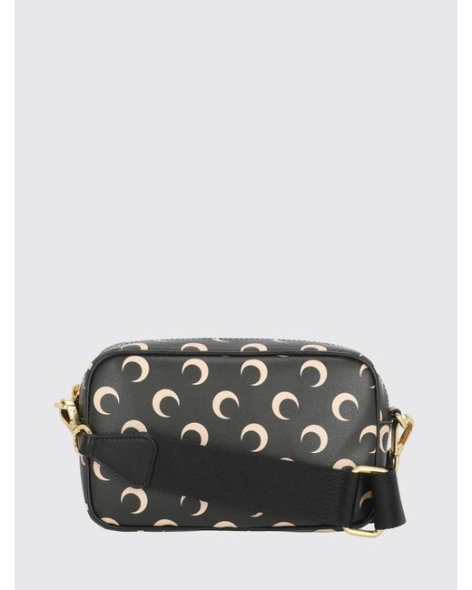MARINE SERRE Gray Shoulder Bag