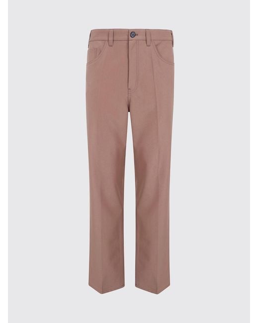 Marni Pink Straight-Leg 5-Pocket Trousers for men