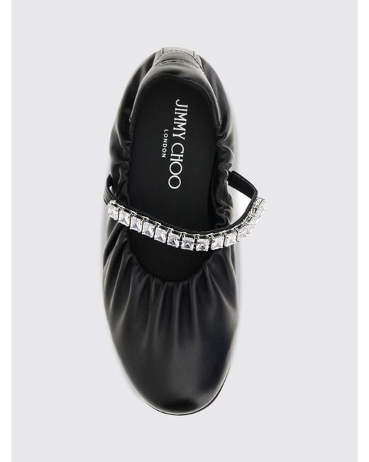 Jimmy Choo Black Ballet Flat