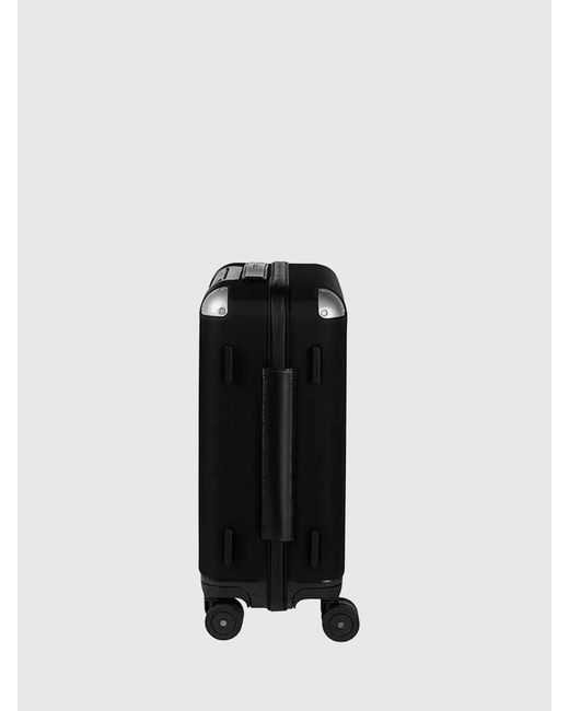Fpm Milano Black Bank Spinner Otr Suitcase for men