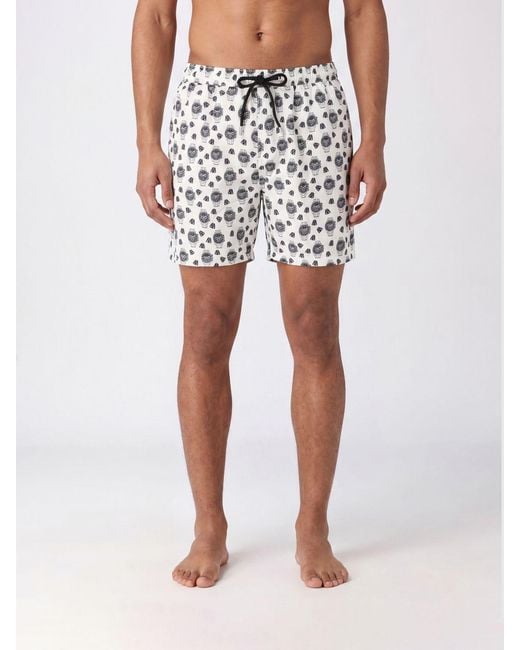 Mc2 Saint Barth Multicolor Printed Boxer Swim Trunks for men