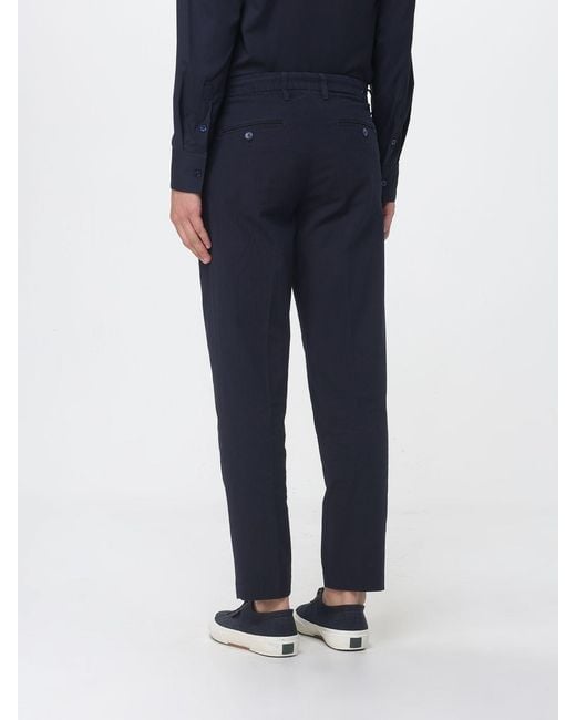 Re-hash Blue Marc Jersey Chino Trousers for men
