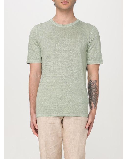 120% Lino Green T-Shirt for men