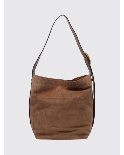 Michael Kors Brown Large Nolita Shoulder Bag