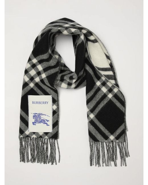 Burberry Black Scarf for men