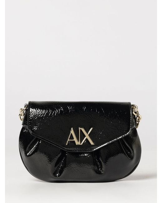 ARMANI EXCHANGE Black Shoulder Bag