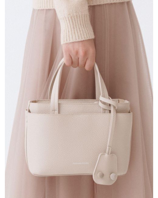 Fabiana Filippi White Shoulder Bag