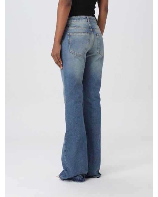 Jeans in denim di Off-White c/o Virgil Abloh in Blue