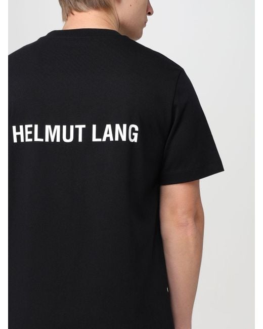 Camiseta Hombre Helmut Lang de hombre de color Black