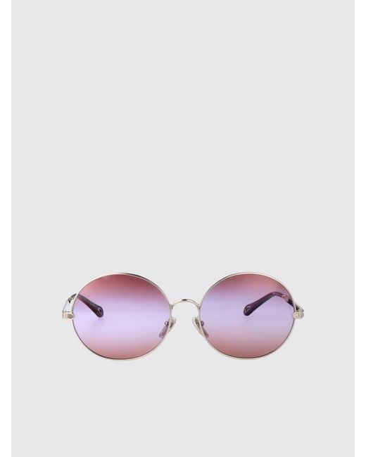 Chloé Pink Chlo&Eacute Ch0281S Metal Sunglasses