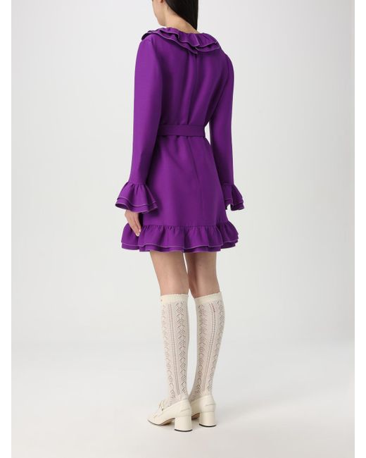Valentino Purple Dress
