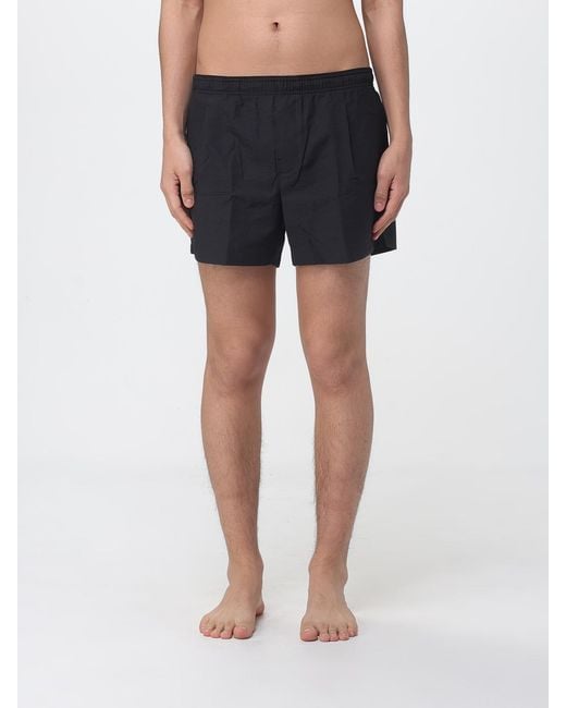 Our Legacy Blue Cotton Blend Swimsuit for men