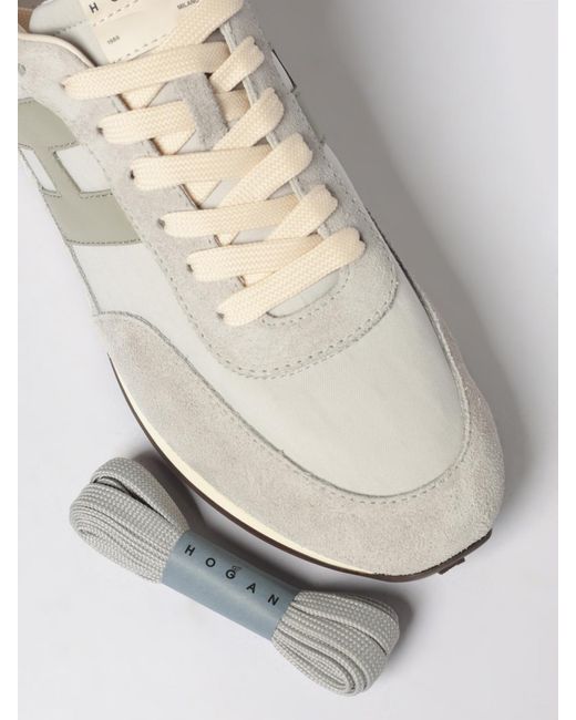Hogan White H699 Athletic Sneakers for men