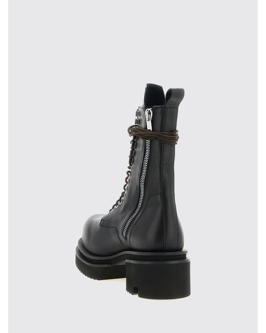 Rick Owens Black Boot for men