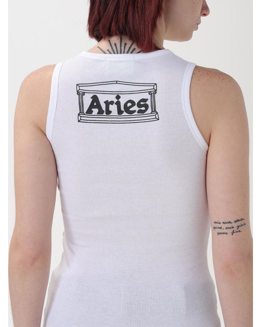 Top Femme Aries en coloris White