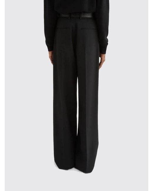 Pantaloni A Gamba Larga di Jil Sander in Black da Uomo