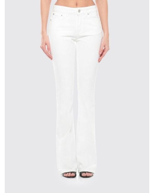Dondup White Jeans