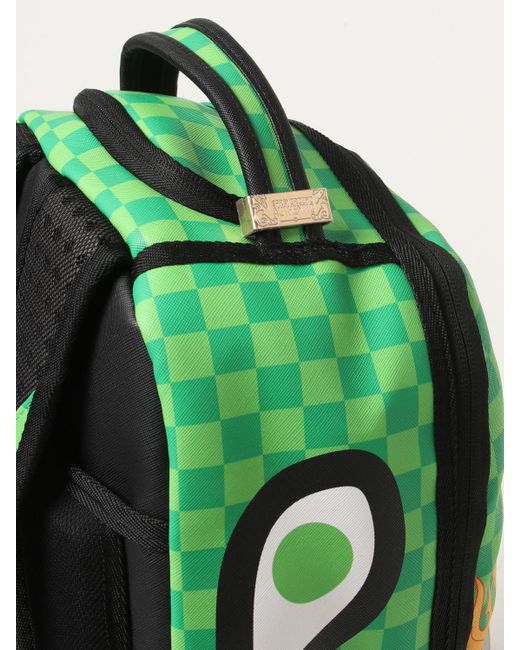 Sprayground Green Backpack for men