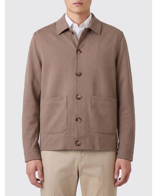 Circolo 1901 Brown Cotton Shirt Jacket for men