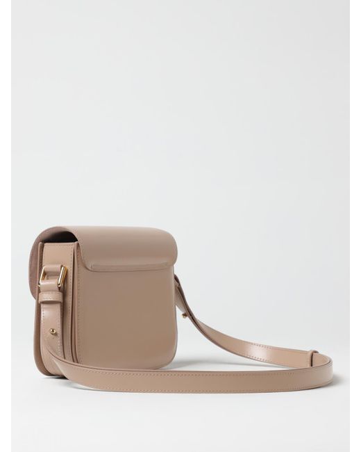A.P.C. Natural Schultertasche Damen