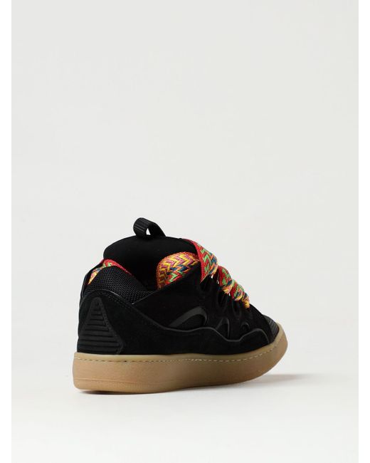 Sneakers Curb in pelle di Lanvin in Black