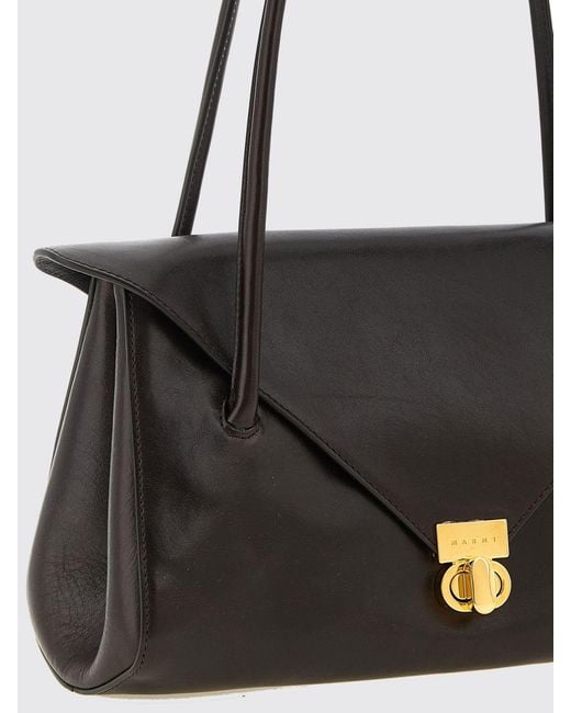Marni Black Aube E/W Shoulder Bag