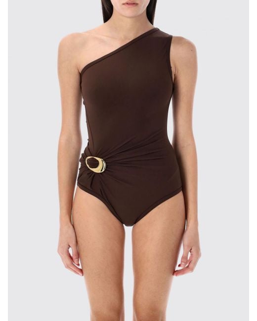 Bottega Veneta Brown Swimsuit