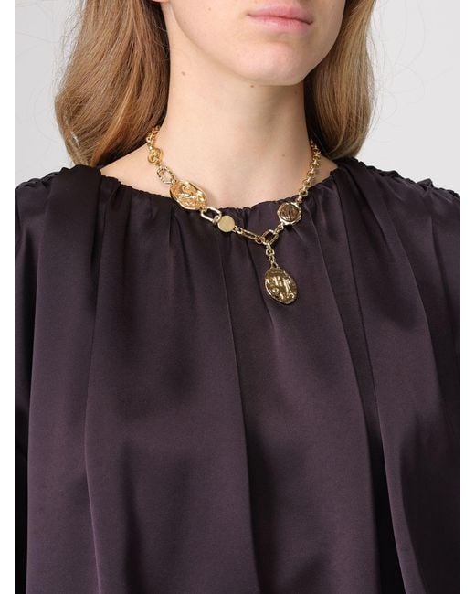 Chloé White ChloÉ Brass Necklace
