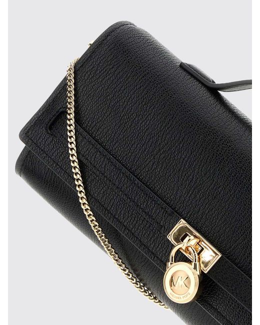 Michael Kors White Hamilton Moderne Medium Grained Leather Crossbody Bag