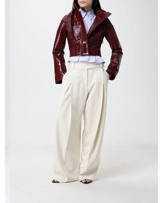 Sportmax White Trousers