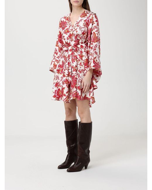 Etro Red Mini Dress