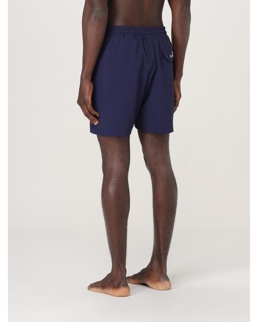 Polo Ralph Lauren Blue Classic Fit Swim Trunks Quick Dry for men