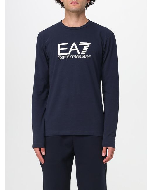 EA7 Blue T-Shirt for men