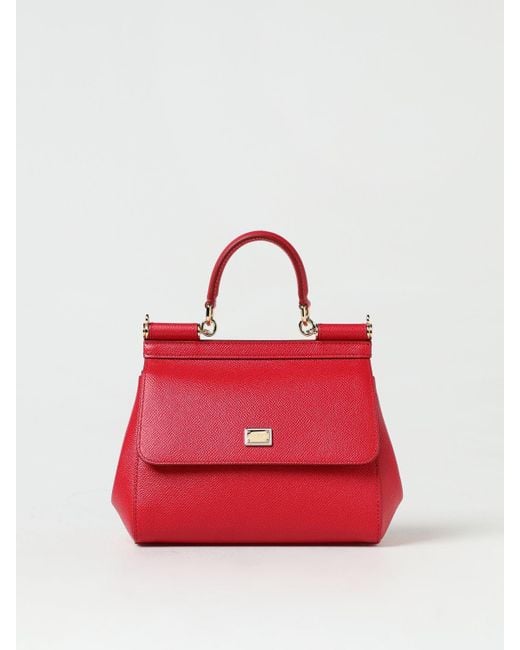 Bolso de mano Dolce & Gabbana de color Red