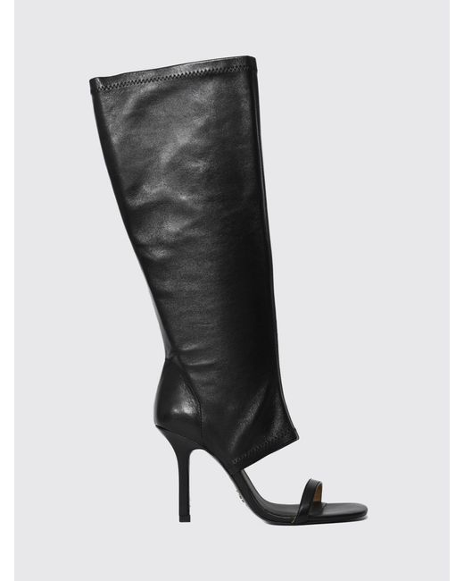 Patrizia Pepe Black My Skin Closet Leather Boots