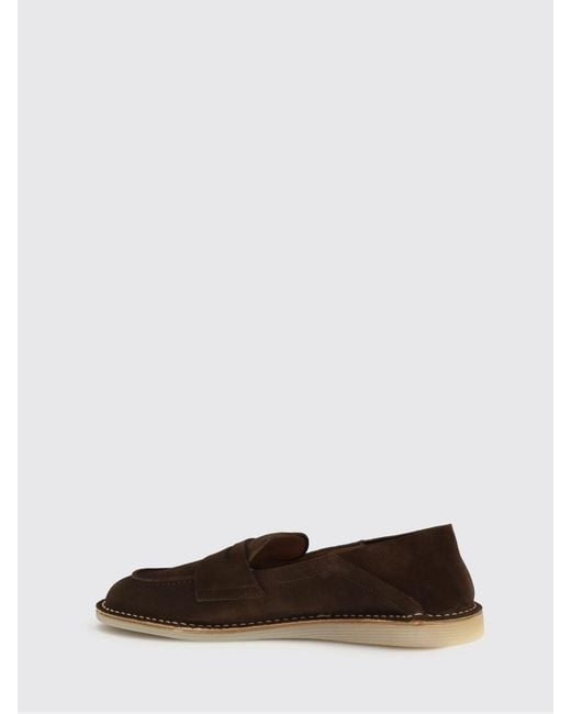 Dolce & Gabbana White Dolce &Amp Gabbana Suede Loafers for men