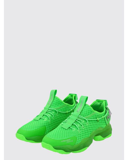 Philipp Plein Green Hyper Sport Low-Top Sneakers for men