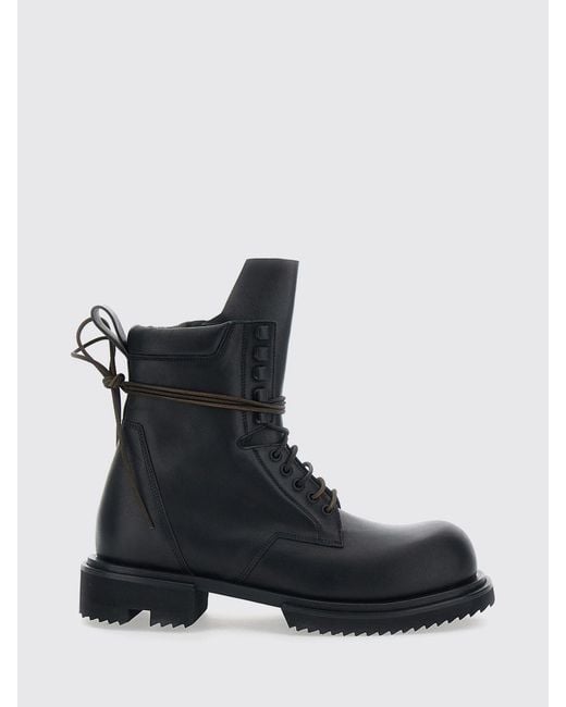 Rick Owens Black Boot for men