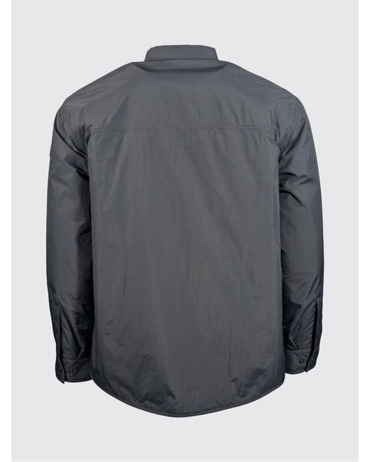 Peuterey Blue Nylon Shirt Jacket for men