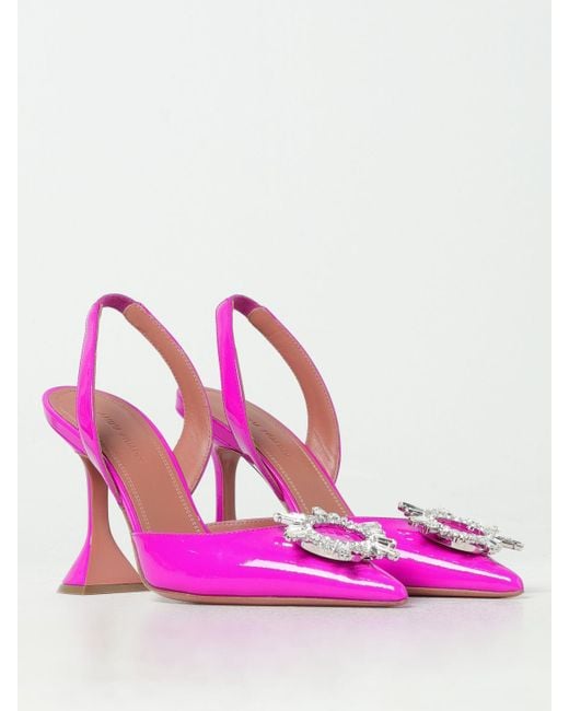 AMINA MUADDI Pink Schuhe