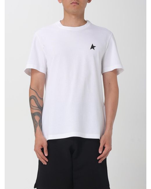 T-Shirt Homme Golden Goose Deluxe Brand pour homme en coloris White